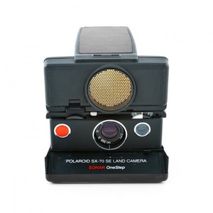 POLAROID SX-70 SONAR BLACK