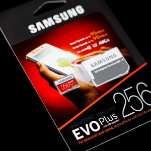 MicroSDXC 256GB Samsung Class 10 Evo Plus UHS-I U3