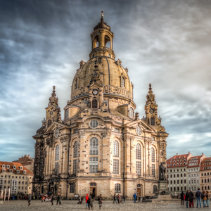 5. Церковь Фрауэнкирхе в Дрездене - Frauenkirche (Саксония)