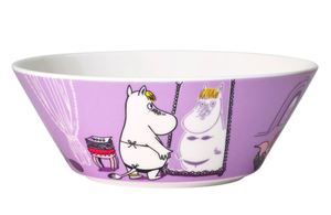 Пиала Moomin Фрёкен Снорк сиреневая 15 см (2 штуки)