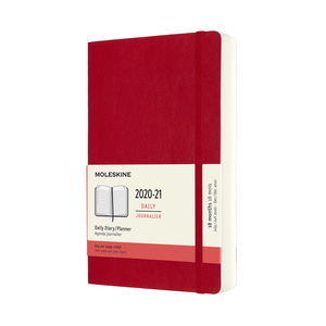 18-MONTH DAILY PLANNER - SCARLET RED