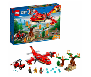 Конструктор LEGO City Fire Пожарный самолет 60217