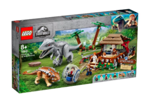 Конструктор LEGO Jurassic World 75941 Индоминус-рекс против анкилозавра