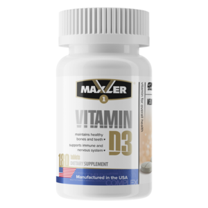 Витамины Maxler Vitamin D3 1200 МЕ