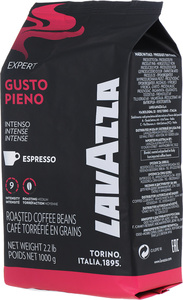 Кофе в зернах LavAzza Gusto Pieno, 1 кг (Лавацца)