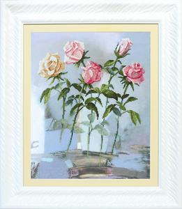 Набір для часткової вишивки хрестом Чарівна Мить РК-080 "Пробудження троянд"