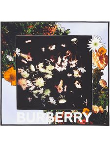 Burberry платок с цветочным принтом