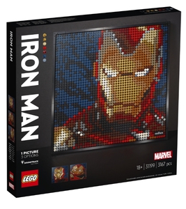 LEGO картина Iron Man