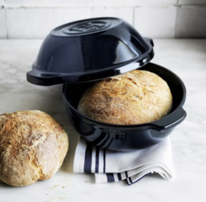 Emile Henry - Bread Pan Round - Black