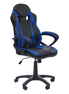 Компьютерное кресло (черно-синее)