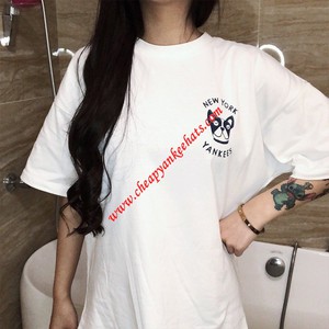 MLB NY Bark Logo Short Sleeve T-shirt New York Yankees