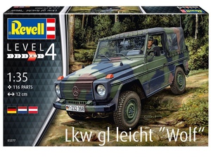 Сборная модель Revell-  Lkw gl leicht "Wolf"