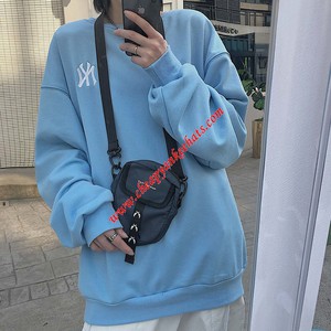 MLB NY Monogranm Big Logo Sweatshirt New York Yankees Blue
