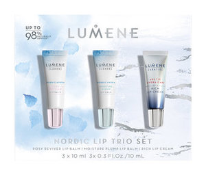 Набор бальзамов для губ Lumene Nordic Lip Trio Set