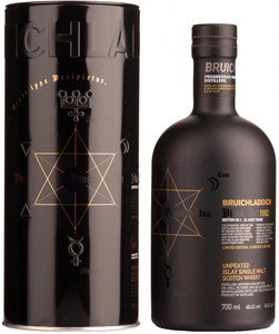 Виски Bruichladdich, "Black Art" Edition 05.1, 1992, in tube, 0.7 л