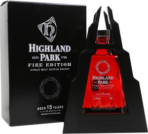 Виски Highland Park, "Fire Edition" 15 Years Old, gift box, 0.7 л