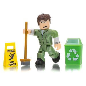 Фігурка Roblox Welcome to Bloxburg Glen the Janitor W3 (ROG0106)