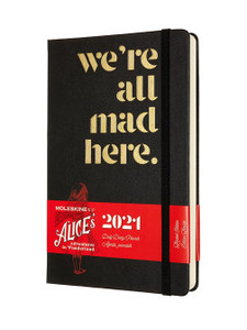 Ежедневник Moleskine LE ALICE IN WONDERLAND Large 2021