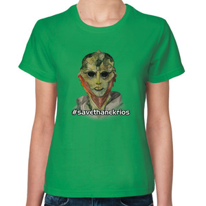 Женская футболка Save Thane Krios