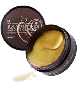 Гидрогелевые патчи с улиточным муцином MIZON Snail Repair Intensive Gold Eye Gel Patch