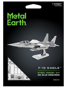 Металлический конструктор Metal Earth- Истребитель F-15 Eagle