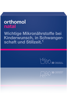 Ортомол Натал – комплекс питательных веществ для беременных женщин
