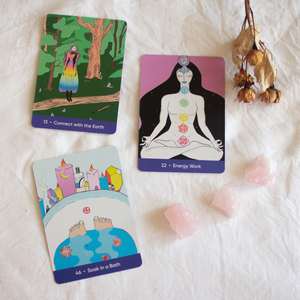 the sacred self-care oracle