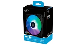 Вентилятор для корпуса DEEPCOOL 500-1500RPM PWM RGB RF120 (3 IN 1)