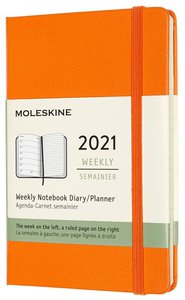 Еженедельник Moleskine Classic (2021), Pocket (9x14 см)