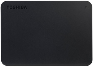 1 ТБ Внешний жесткий диск Toshiba Canvio Basics (HDTB410EK3AA), черный