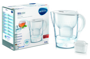 BRITA Carafe filtrante - Fill & Enjoy - Marella XL White incl. 1 MAXTRA+