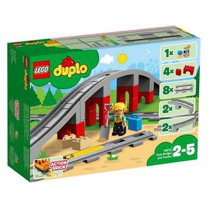 LEGO Duplo Железнодорожный мост и рельсы