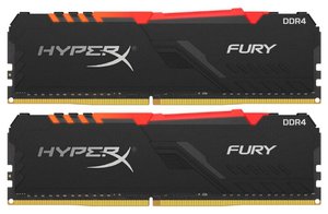 Оперативная память 16 GB 2 шт. HyperX Fury RGB HX430C15FB3AK2/32