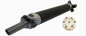 The Driveshaft Shop 2008-2011 G37 Coupe Manual 3.25" Carbon Fiber CV Driveshaft (Except IPL)