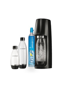 SodaStream Spirit Mega Pack Пластик Черный, Прозрачный 8719128111483