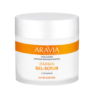 Aravia professional Гель-скраб против вросших волос Papain Gel-Scrub