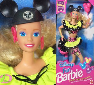 Disney Fun Barbie 1992