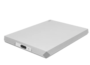 Внешний HDD Lacie Mobile Drive 2 ТБ moon silver