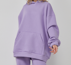 лиловое худи