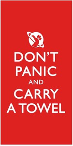 Don't Panic Towel