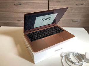 Mac book air 13” золотой