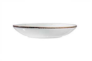 3 Тарелки глубокая 23 см, цвет - белый