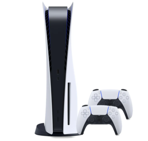 PlayStation 5 и 2 джойстика