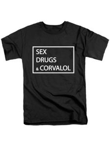 Футболка "Sex Drugs Corvalol