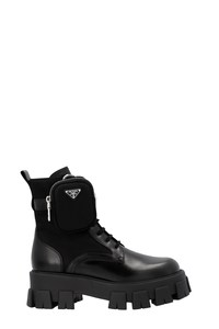 prada monolith boots.