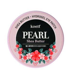 Koelf Гидрогелевые патчи для век с маслом ши и жемчужной пудрой Pearl & shea butter hydrogel eye patch