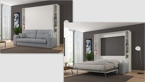 Кровать-трансформер с диваном.
