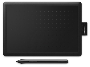 Графический планшет WACOM One Small (CTL-472-N) черный/красный