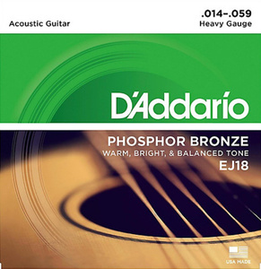 D'Addario EJ18 набор струн 14-59