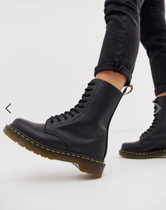 DR.MARTENS BLACK SMOOTH